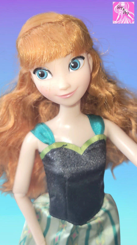 Official Disney Frozen 2 Anna Doll in Summer Dress