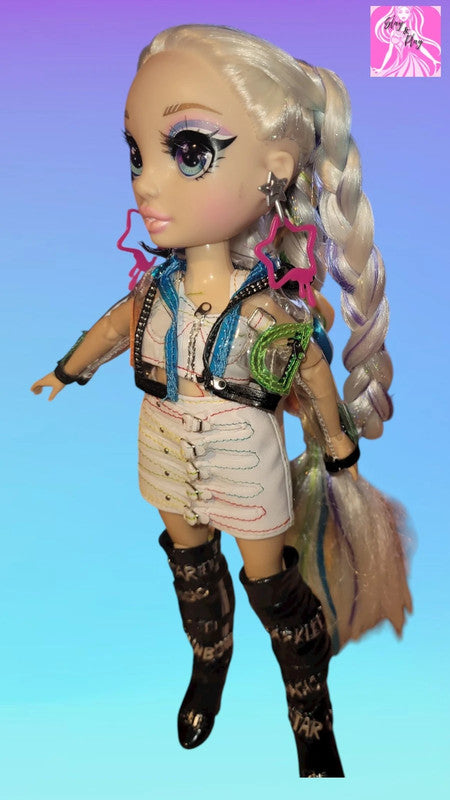 LOL Surprise Rainbow High Amaya Raine Rainbow Sparkle Hair 11" Articulated Doll