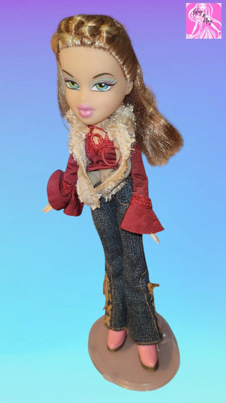 MGA Bratz 2003 Style It Yasmin Hippie Chick Doll