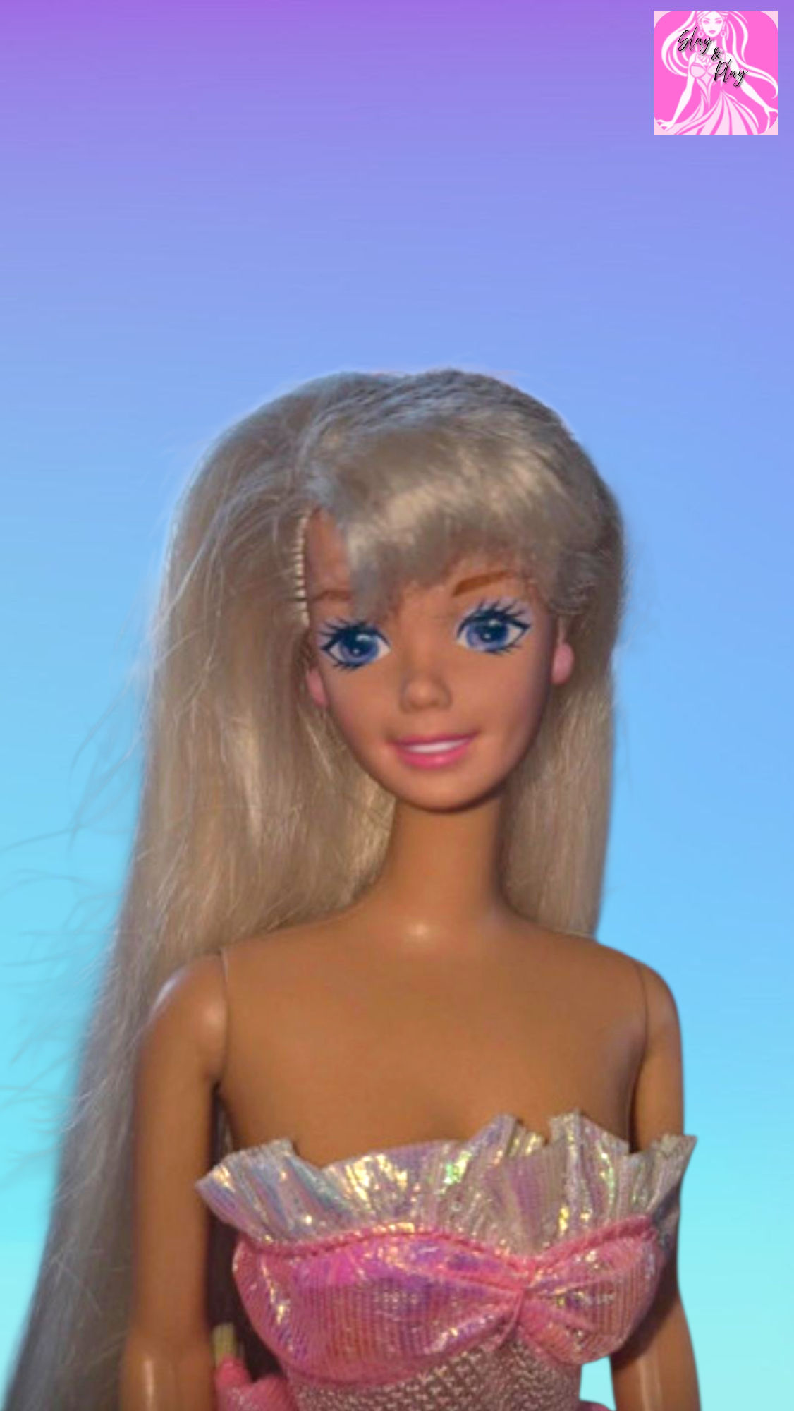 1995 Foam 'n Color Barbie | Colour-Change Hair Play Doll | Vintage 90s Bath Time Fun
