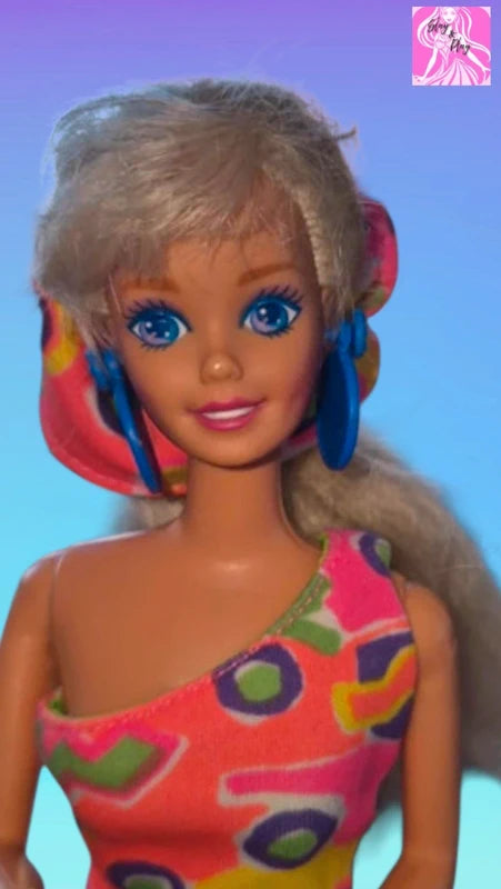 1993 Naf Naf Barbie | Vintage Reversible Fashion Doll | 90s Designer Collaboration