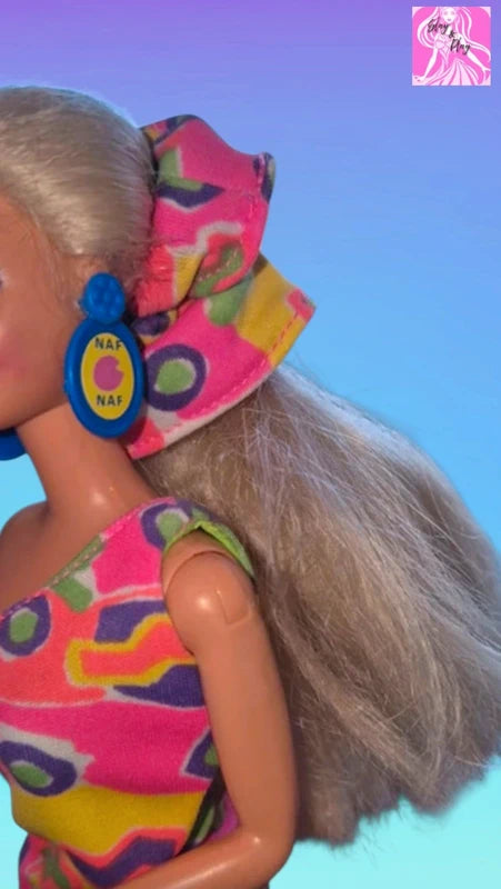 1993 Naf Naf Barbie | Vintage Reversible Fashion Doll | 90s Designer Collaboration