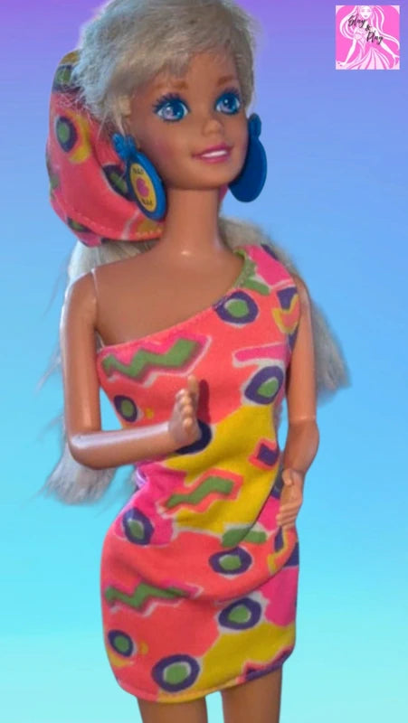 1993 Naf Naf Barbie | Vintage Reversible Fashion Doll | 90s Designer Collaboration