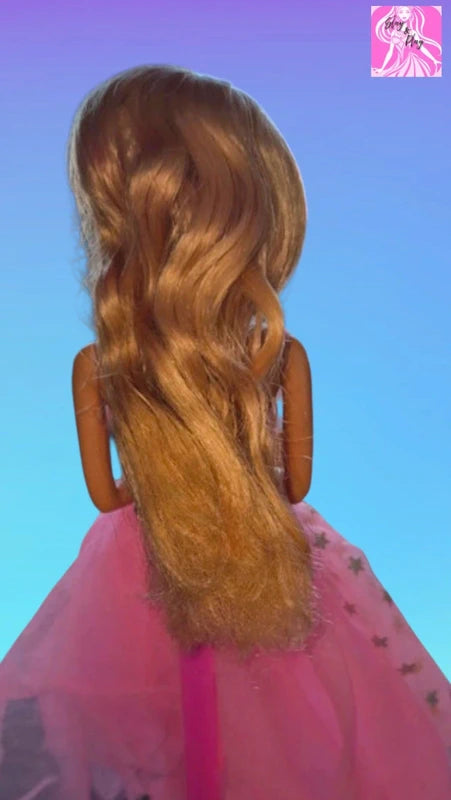 1988 Superstar Barbie | Vintage 80s Glam Doll | Pink Gown Fashion Icon